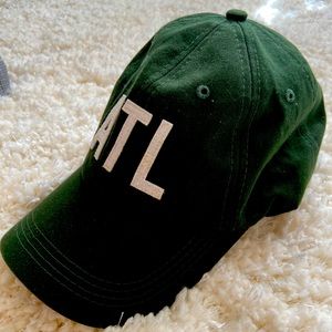 ATL Atlanta Green Adjustable Hat